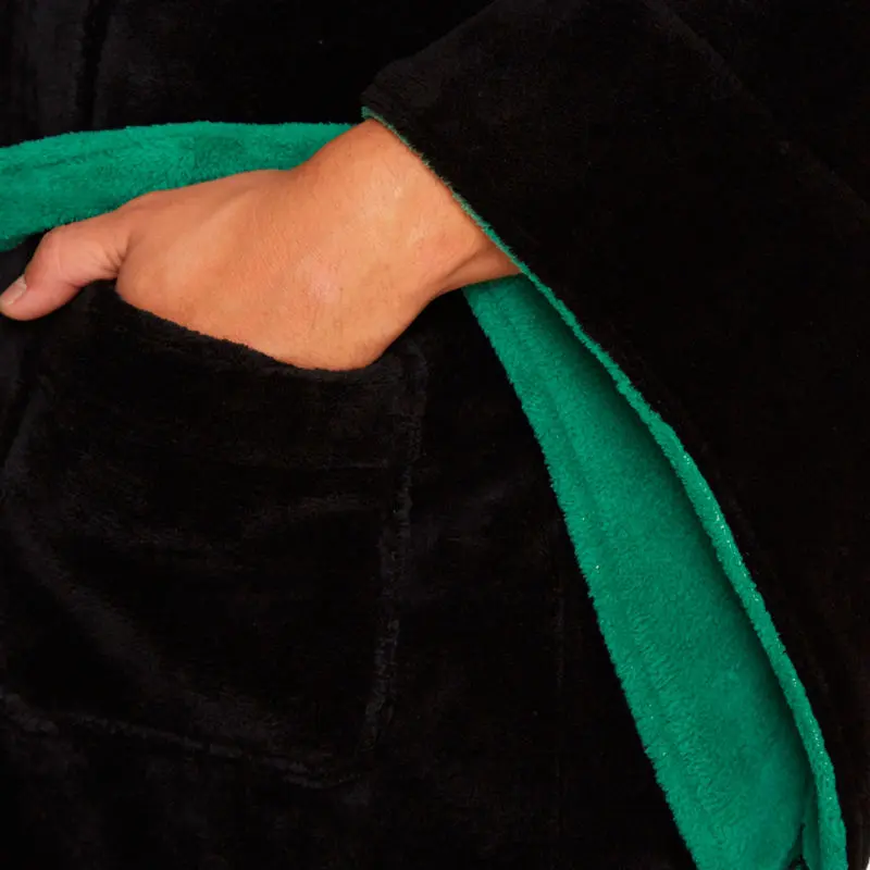 Harry Potter Fleece Bathrobe Slytherin product photo