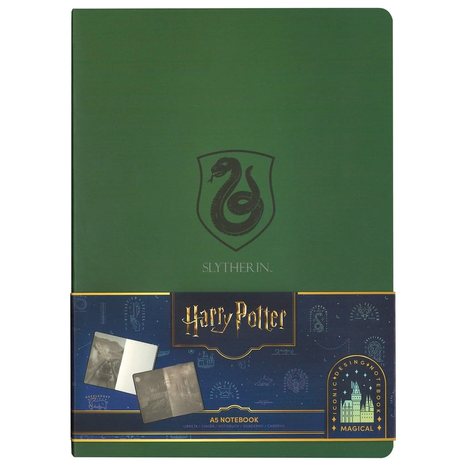 Harry Potter Softcover Notebook Slytherin 21 cm product photo