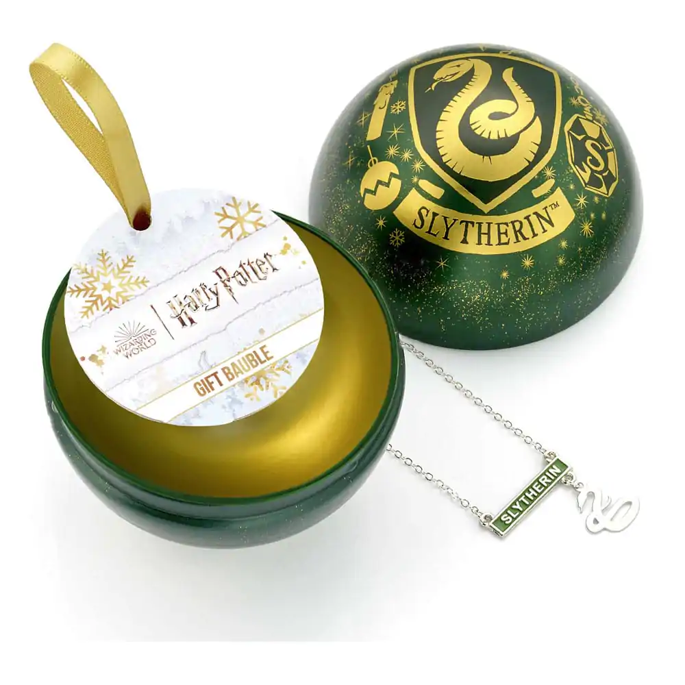 Harry Potter tree ornment with Necklace Slytherin product photo