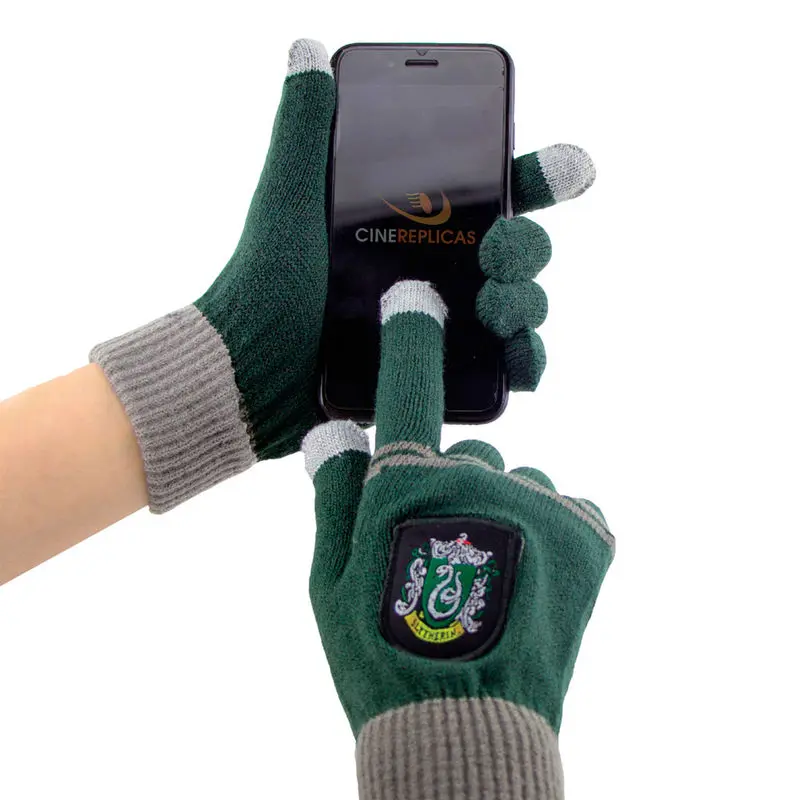 Harry Potter Slytherin gloves screentouch product photo