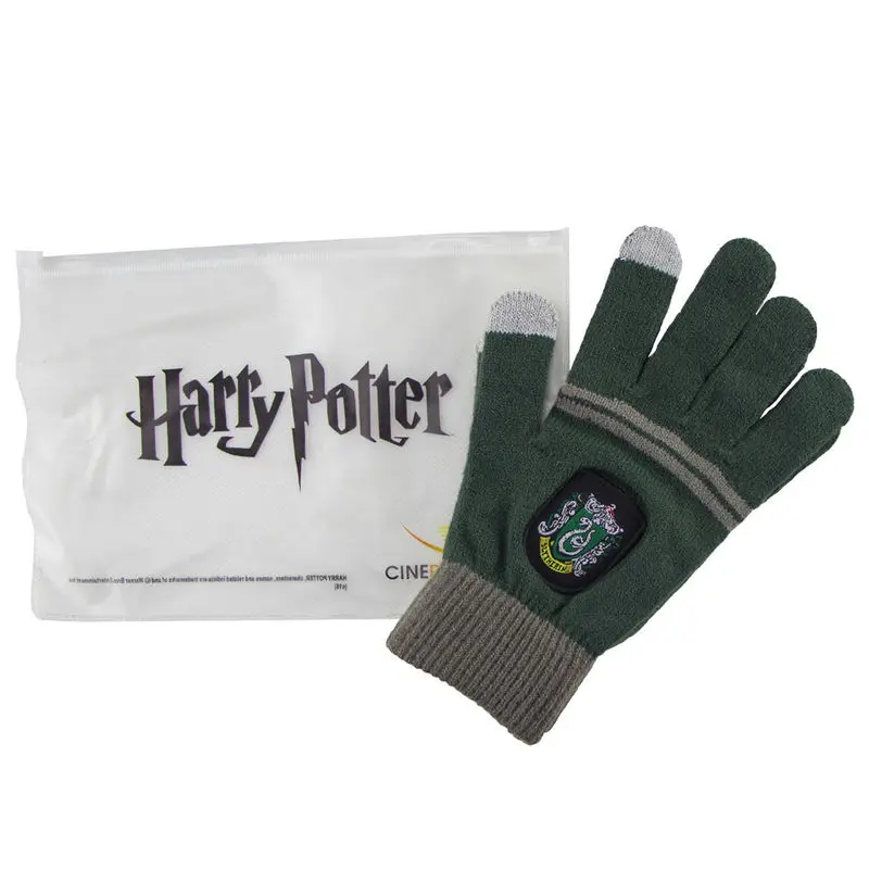 Harry Potter Slytherin gloves screentouch product photo