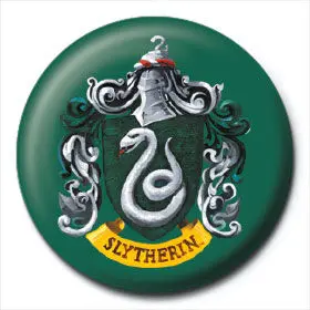 Harry Potter Slytherin button badge product photo