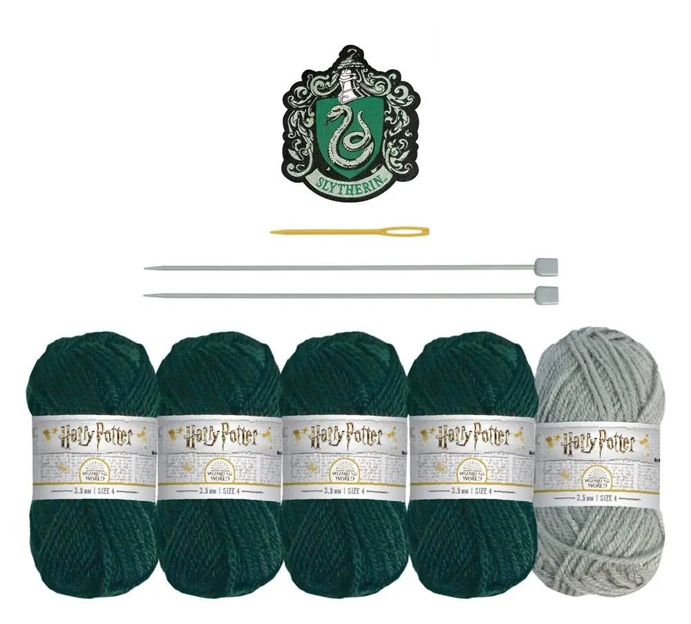 Harry Potter Knitting Kit Colw Slytherin product photo