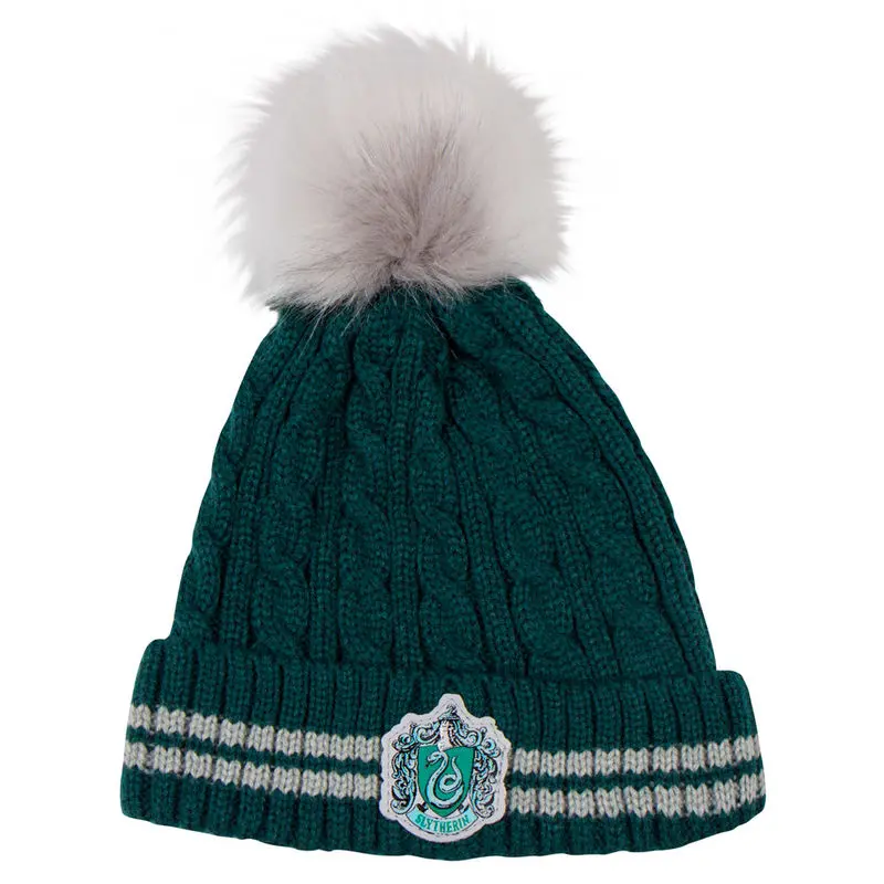Harry Potter Pom-Pom Beanie Slytherin product photo