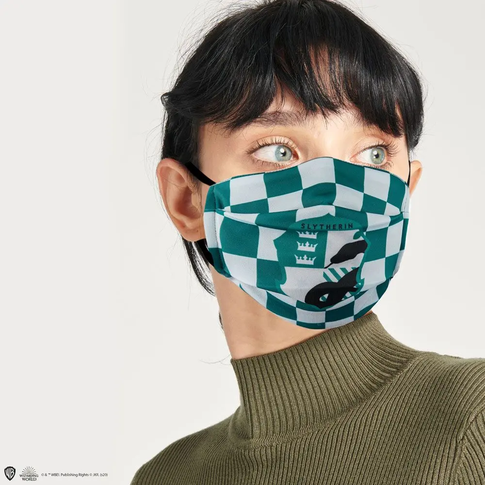 Harry Potter Face Mask Slytherin product photo