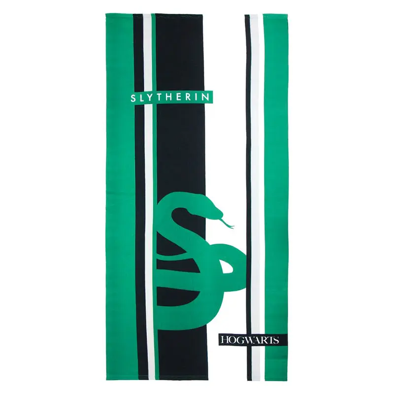 Harry Potter Slytherin microfiber beach towel product photo