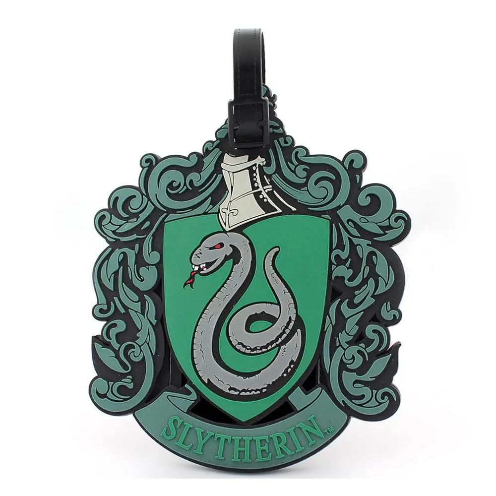 Harry Potter Rubber Luggage Tag Slytherin New Ver. product photo