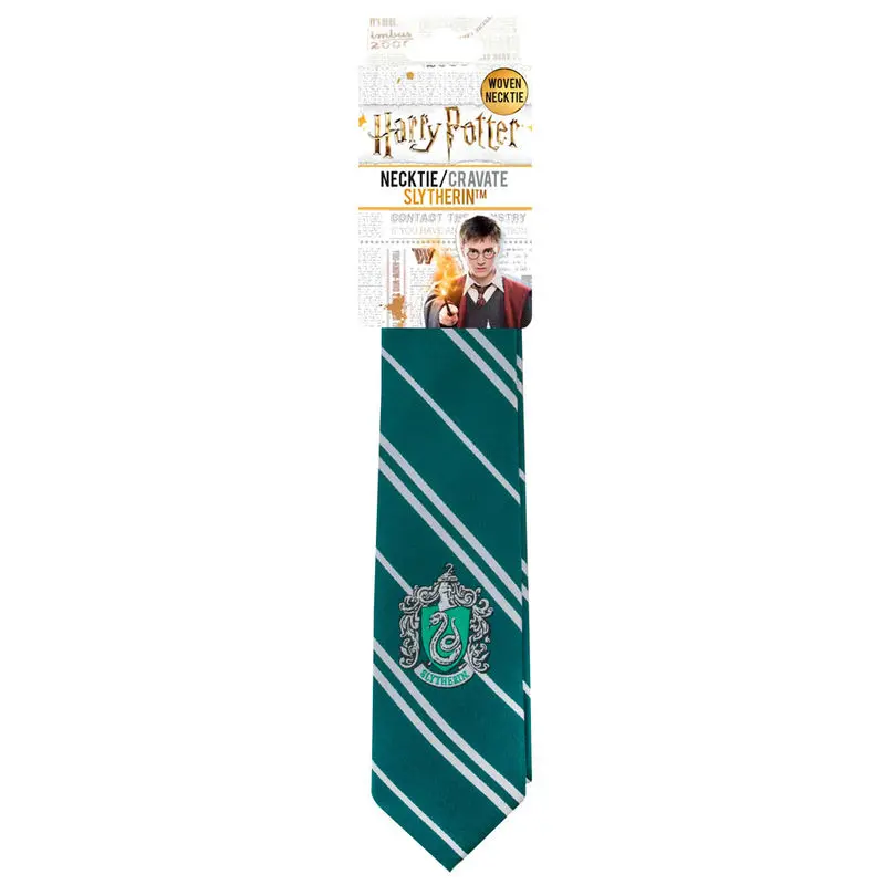 Harry Potter Woven Necktie Slytherin New Edition termékfotó