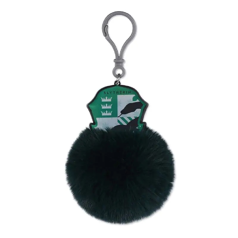 Harry Potter Slytherin Pompom keychain product photo