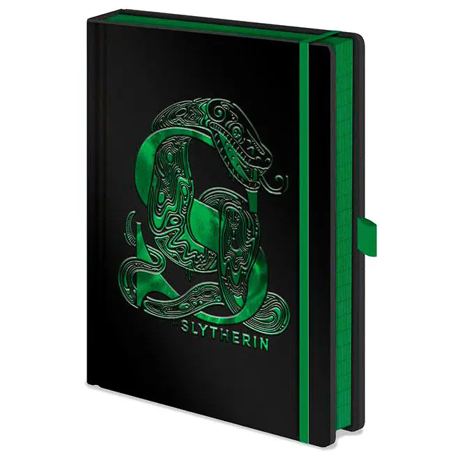 Harry Potter Premium Notebook A5 Slytherin Foil product photo