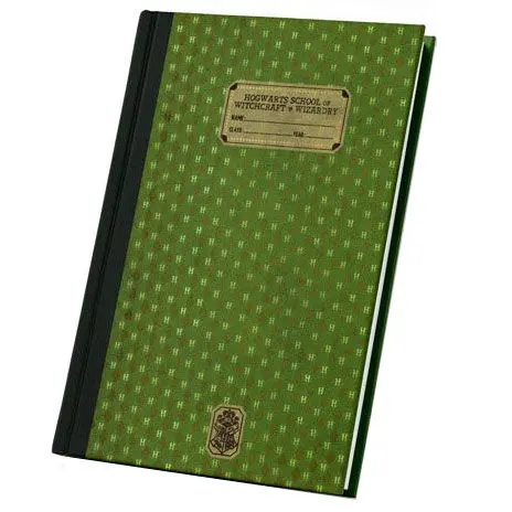 Harry Potter Premium Notebook 1910 Slytherin Exercise Book termékfotó