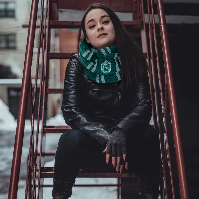 Harry Potter Infinity Scarf Slytherin product photo