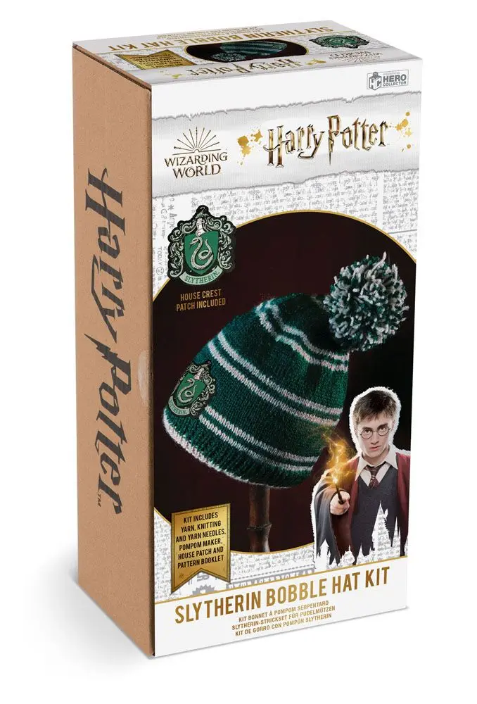 Harry Potter Knitting Kit Beanie Hat Slytherin termékfotó