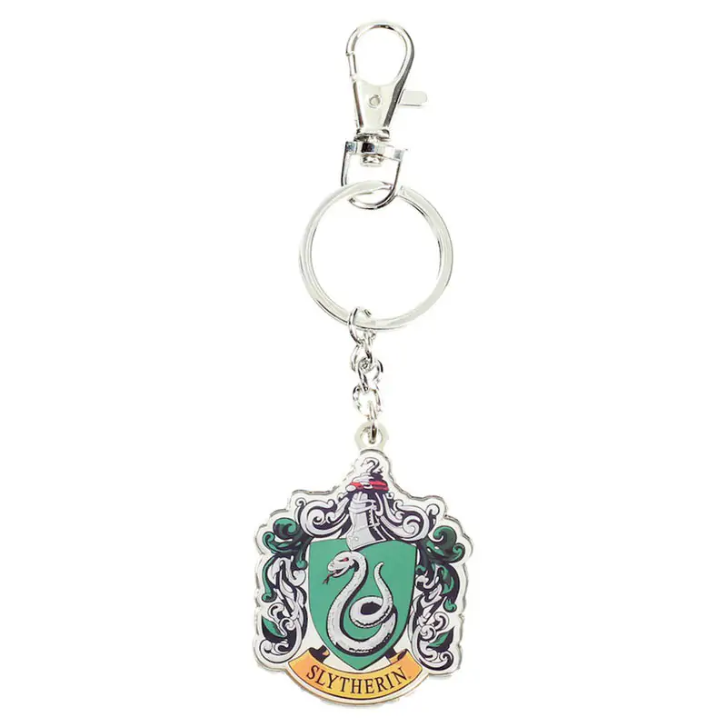 Harry Potter Slytherin shield metal keychain product photo
