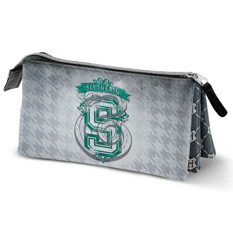 Harry Potter Slytherin triple pencil case product photo