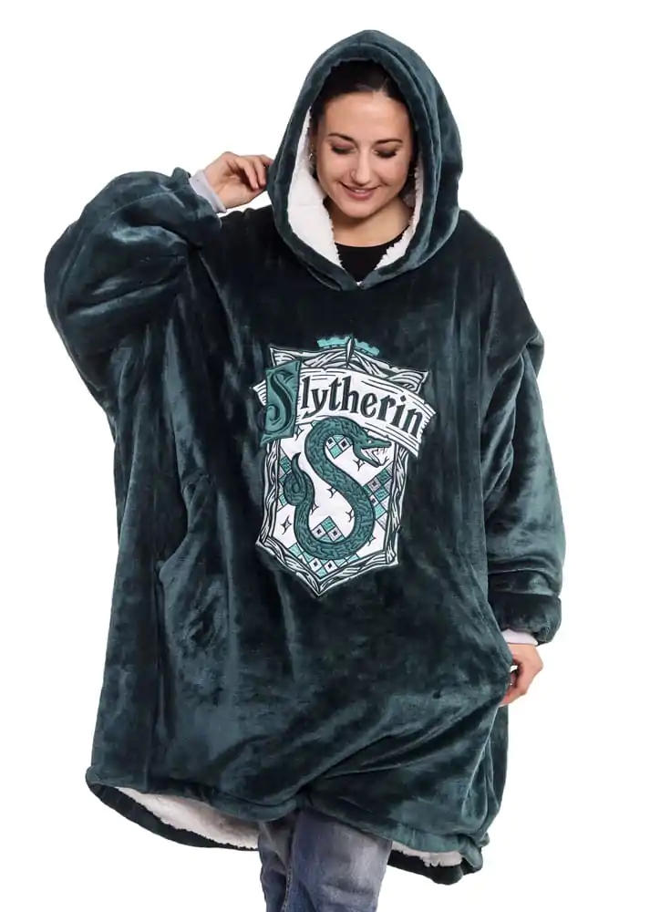 Harry Potter Oversized Hoodie Blanket Slytherin termékfotó