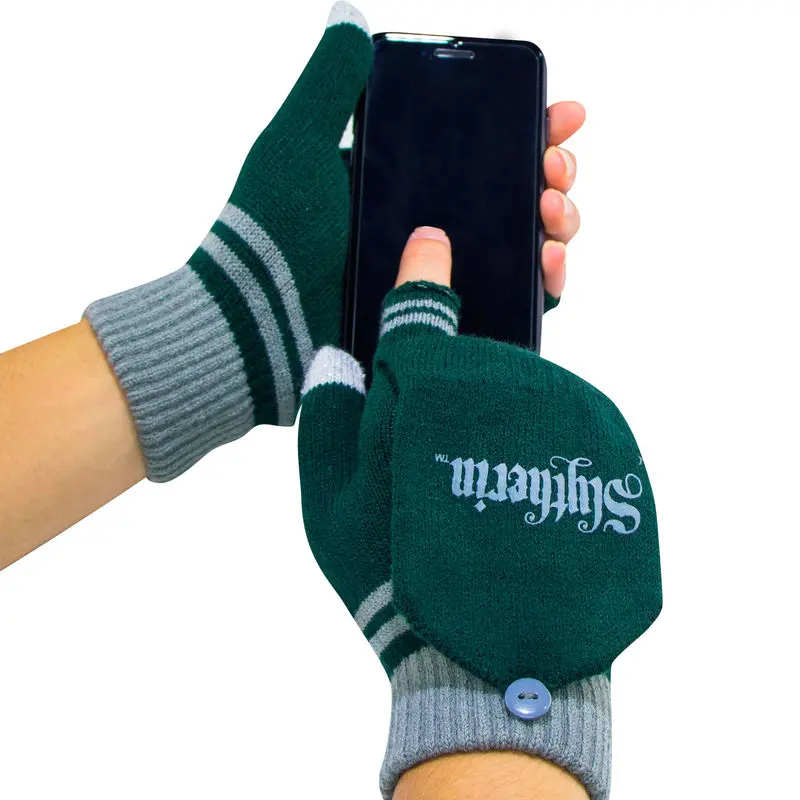 Harry Potter Gloves (Fingerless) Slytherin product photo