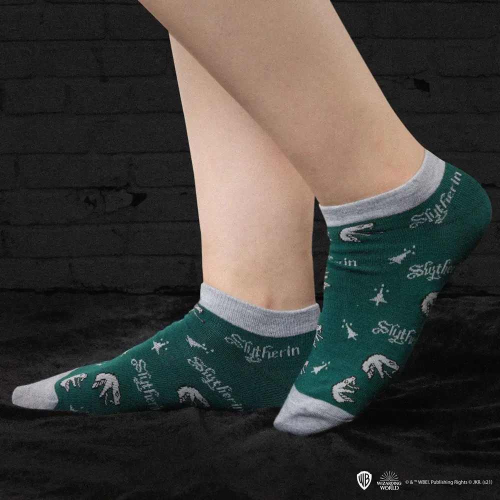 Harry Potter Ankle Socks 3-Pack Slytherin termékfotó