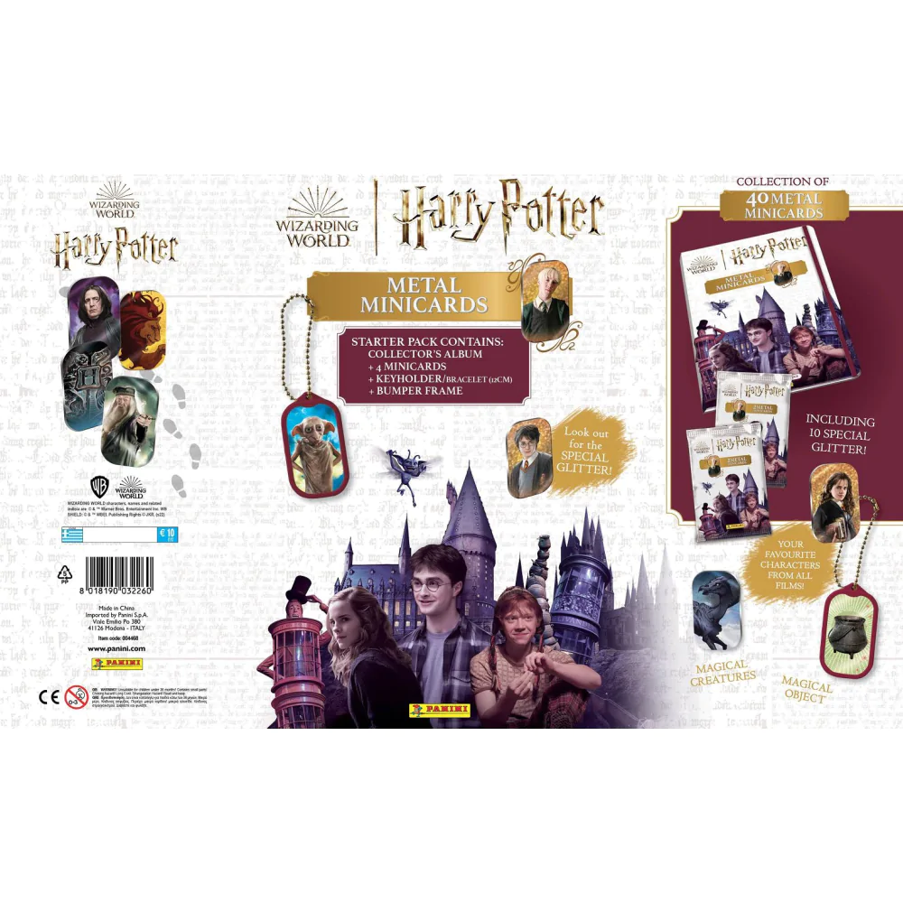 Harry Potter Metal Minicards Starter Pack *English Version* product photo