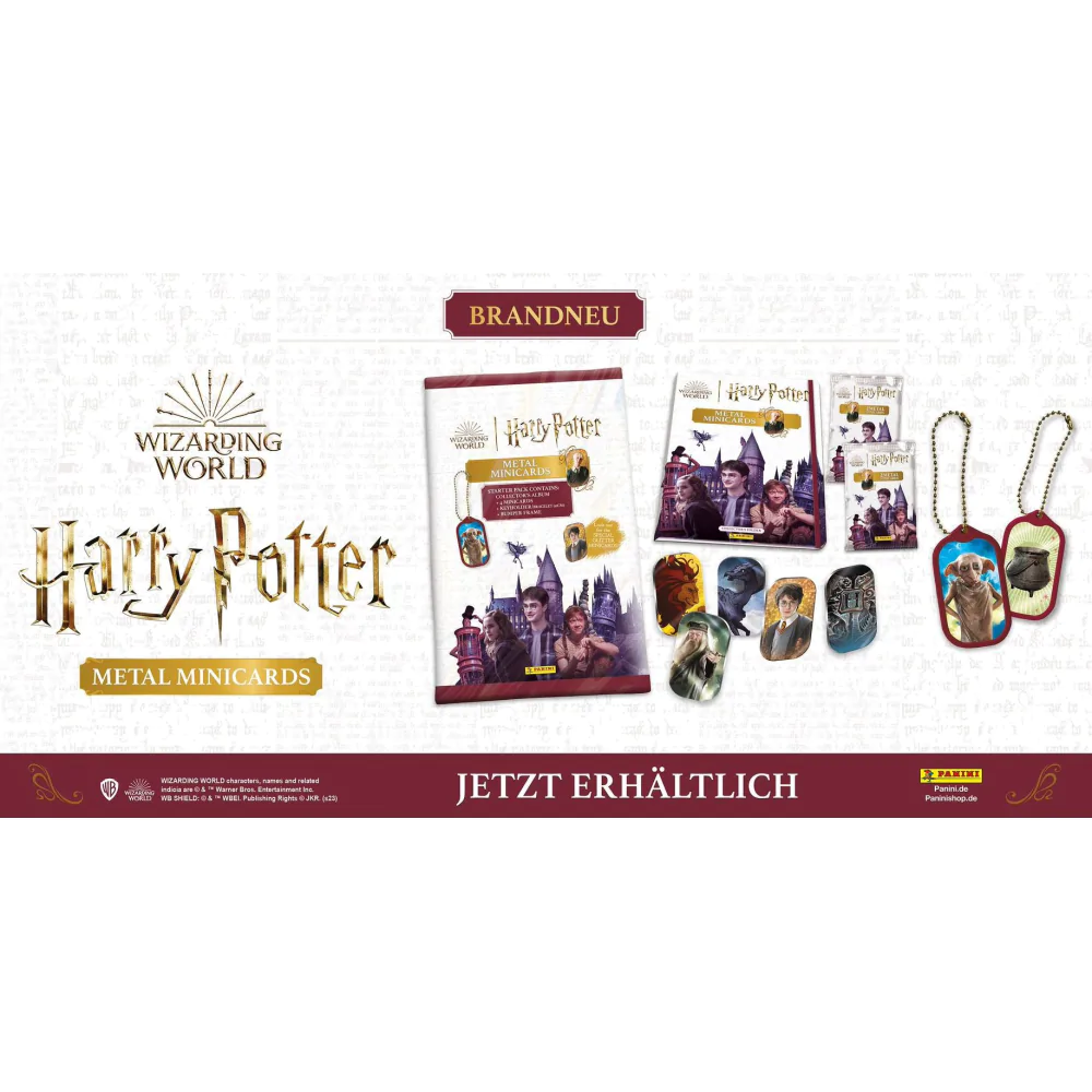 Harry Potter Metal Minicards Starter Pack *English Version* product photo