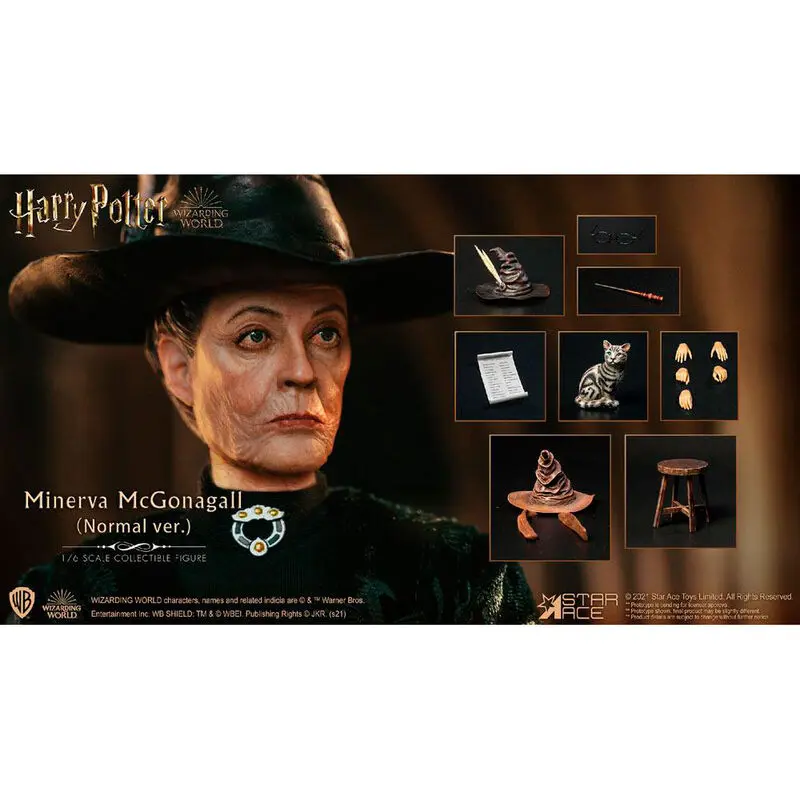 Harry Potter My Favourite Movie Action Figure 1/6 Minerva McGonagall Normal Ver. 29 cm product photo