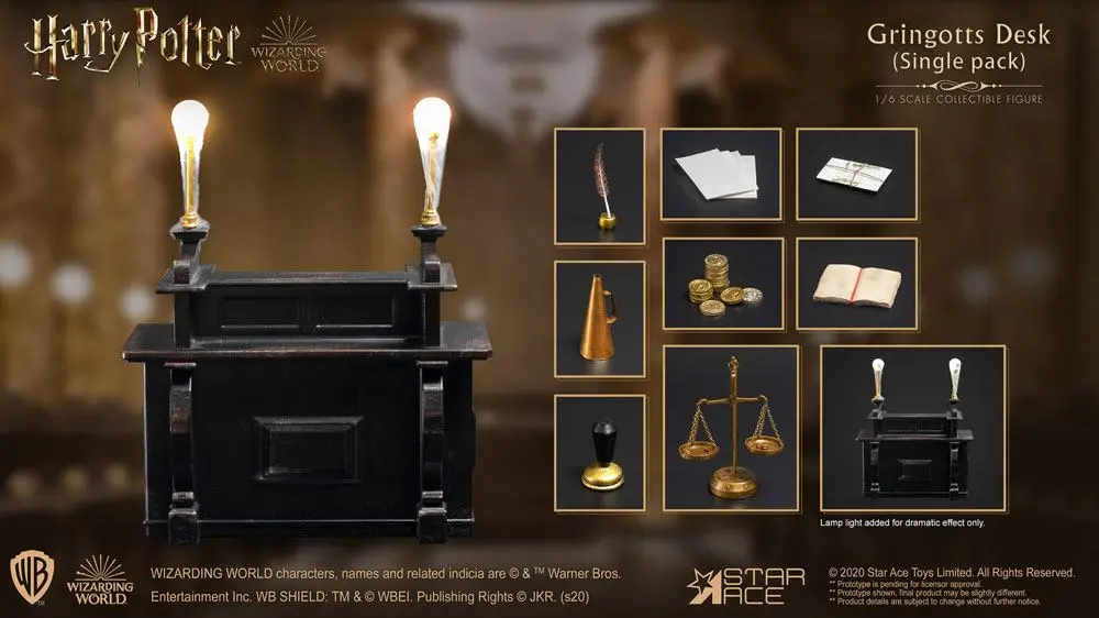 Harry Potter My Favourite Movie 1/6 Gringotts Desk product photo