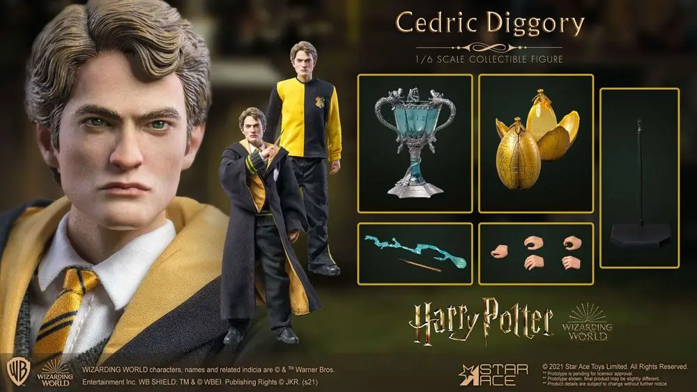 Harry Potter My Favourite Movie Action Figure 1/6 Cedric Diggory Deluxe Version 30 cm product photo