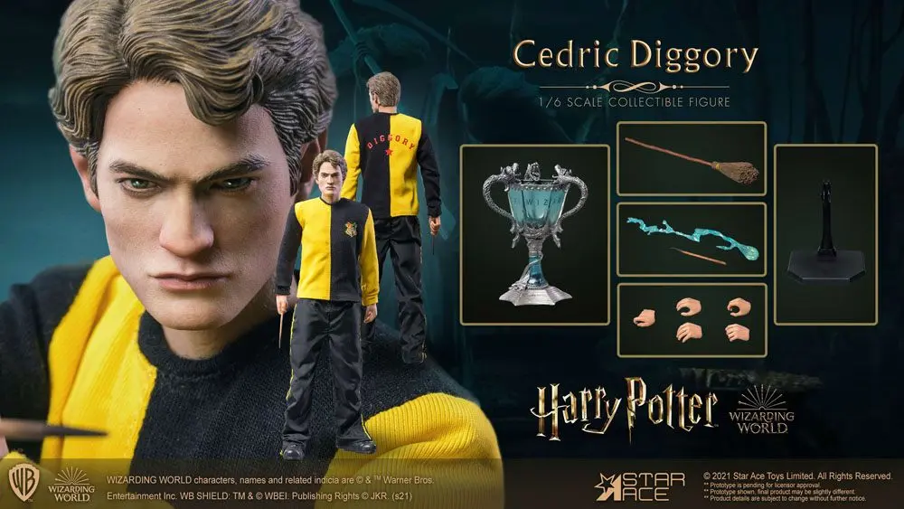 Harry Potter My Favourite Movie Action Figure 1/6 Cedric Diggory Triwizard Version 30 cm product photo