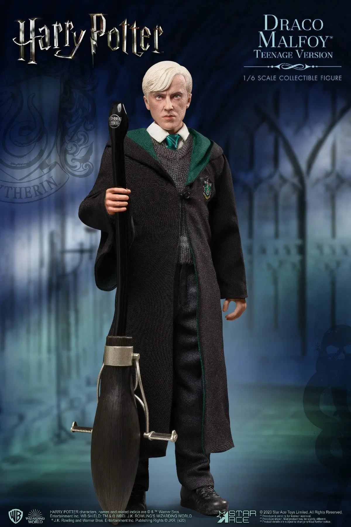 Harry Potter My Favourite Movie Action Figure 1/6 Draco Malfoy Teenager Deluxe Version 26 cm product photo