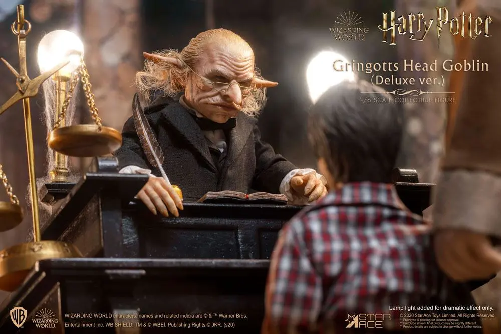 Harry Potter My Favourite Movie Action Figure 1/6 Gringotts Head Goblin Deluxe Ver. 20 cm product photo