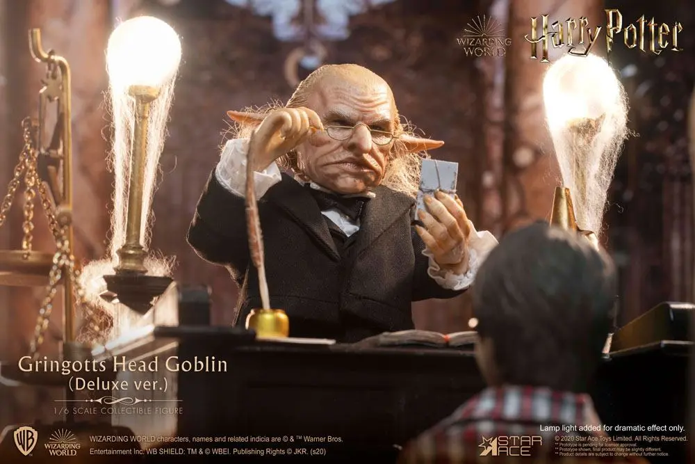 Harry Potter My Favourite Movie Action Figure 1/6 Gringotts Head Goblin Deluxe Ver. 20 cm product photo