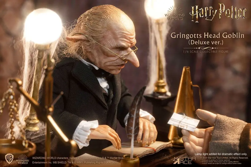 Harry Potter My Favourite Movie Action Figure 1/6 Gringotts Head Goblin Deluxe Ver. 20 cm product photo