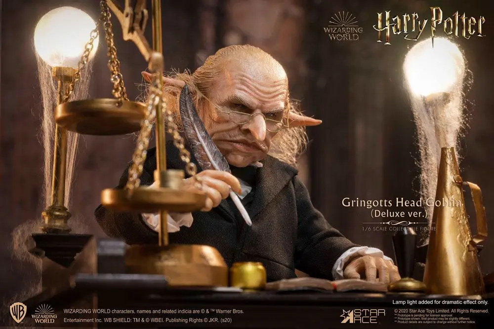Harry Potter My Favourite Movie Action Figure 1/6 Gringotts Head Goblin Deluxe Ver. 20 cm product photo