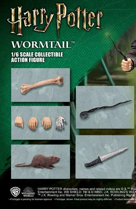 Harry Potter My Favourite Movie Action Figure 1/6 Wormtail (Peter Pettigrew) 30 cm product photo