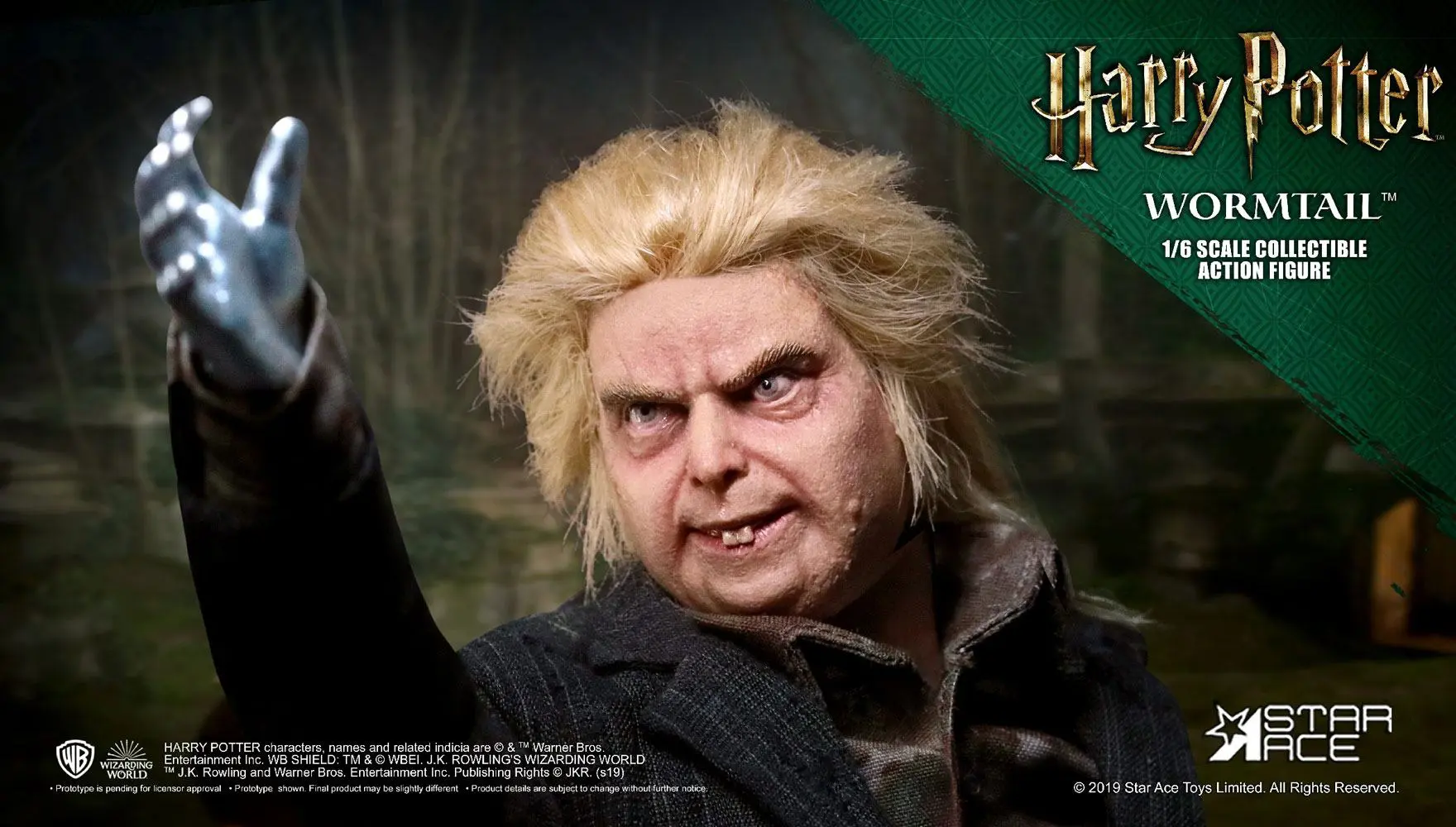 Harry Potter My Favourite Movie Action Figure 1/6 Wormtail (Peter Pettigrew) 30 cm product photo