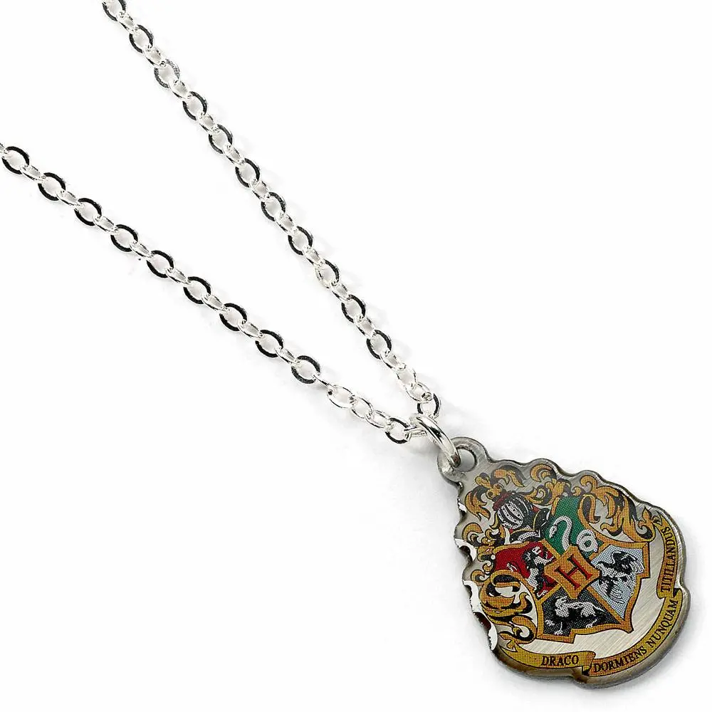 Harry Potter Pendant & Necklace Hogwarts (silver plated) termékfotó