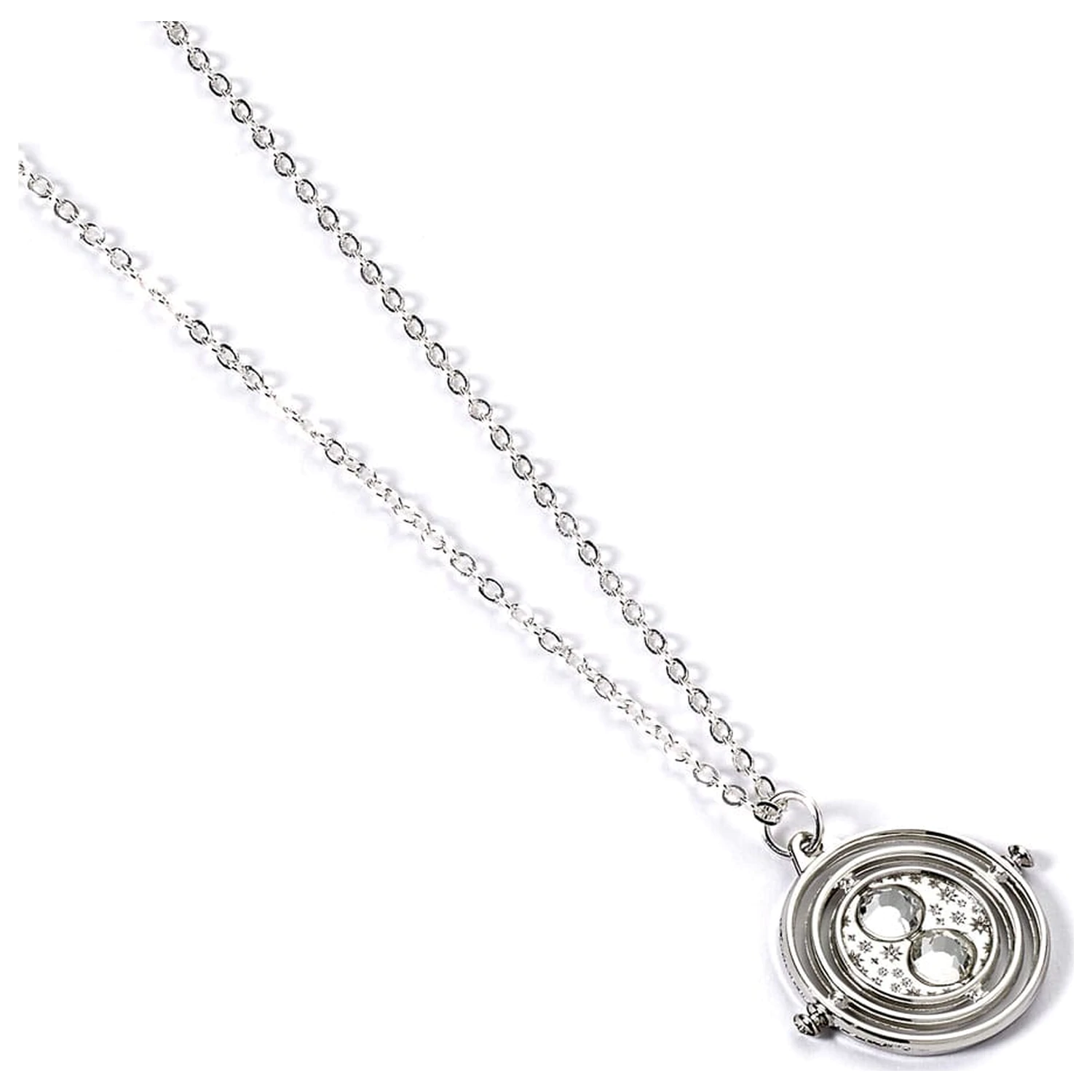 Harry Potter Necklace Time Turner Charm (Silver Tone) product photo