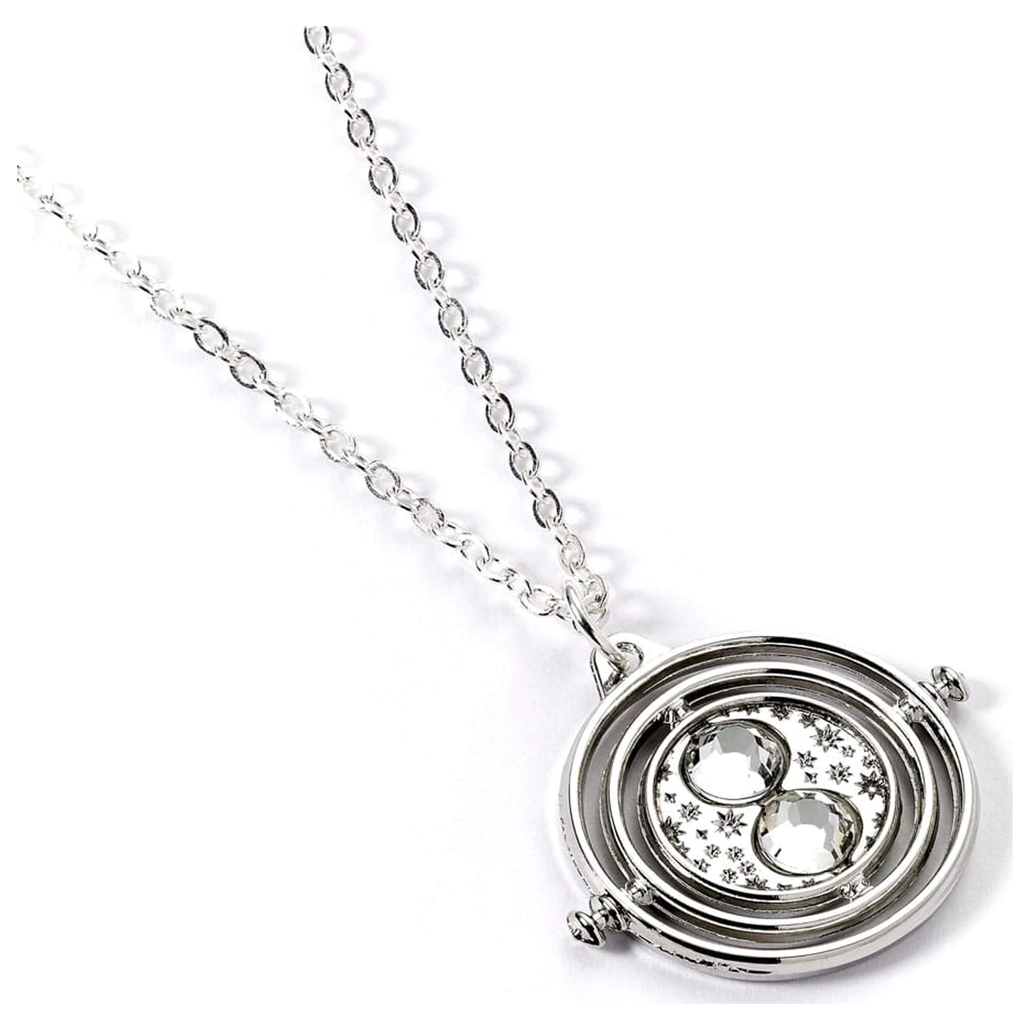 Harry Potter Necklace Time Turner Charm (Silver Tone) product photo