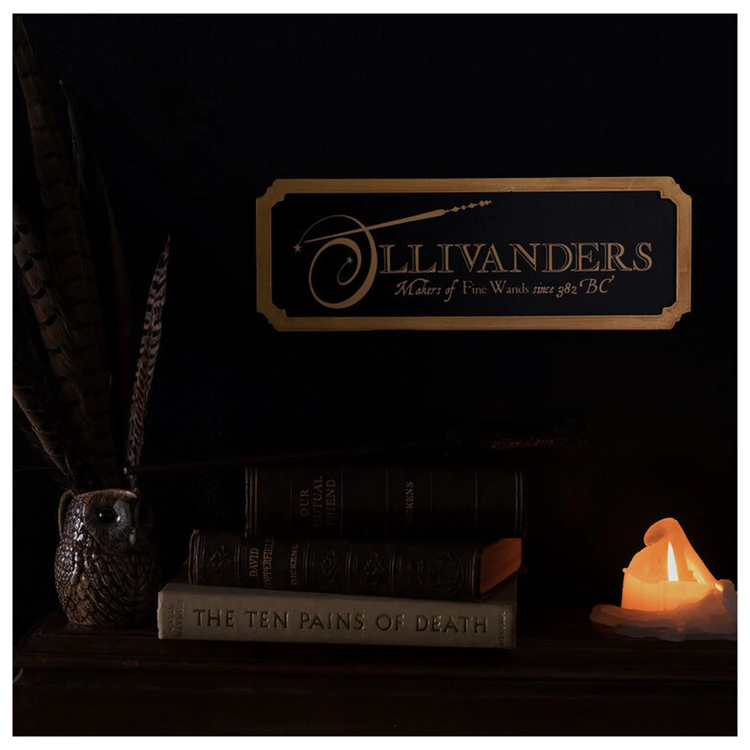 Harry Potter Ollivanders sign product photo