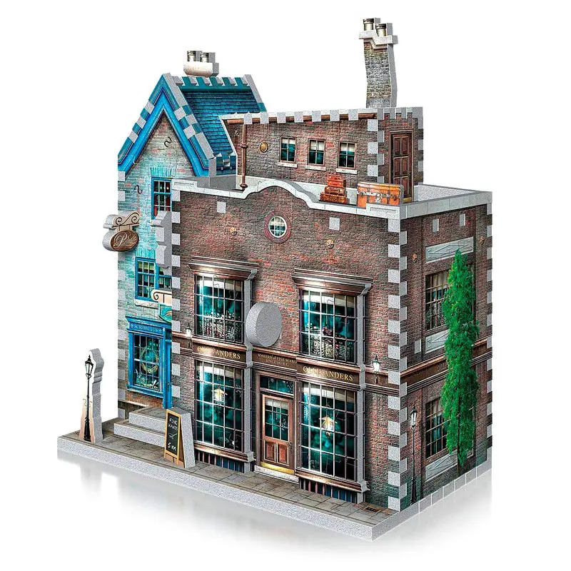 Harry Potter 3D Puzzle DAC Ollivander's Wand Shop &amp; Scribbulus Writing Implements product photo