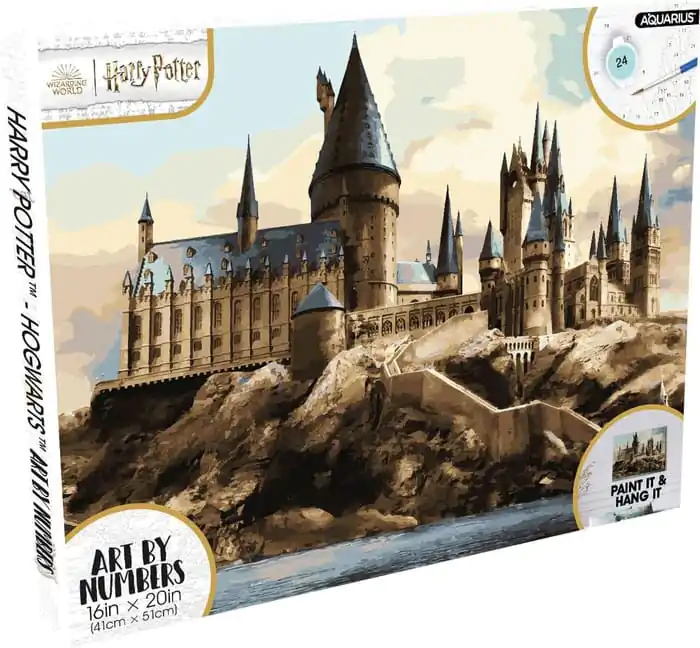 Harry Potter Paint by Numbers Painting Set Hogwarts 40 x 50 cm product photo