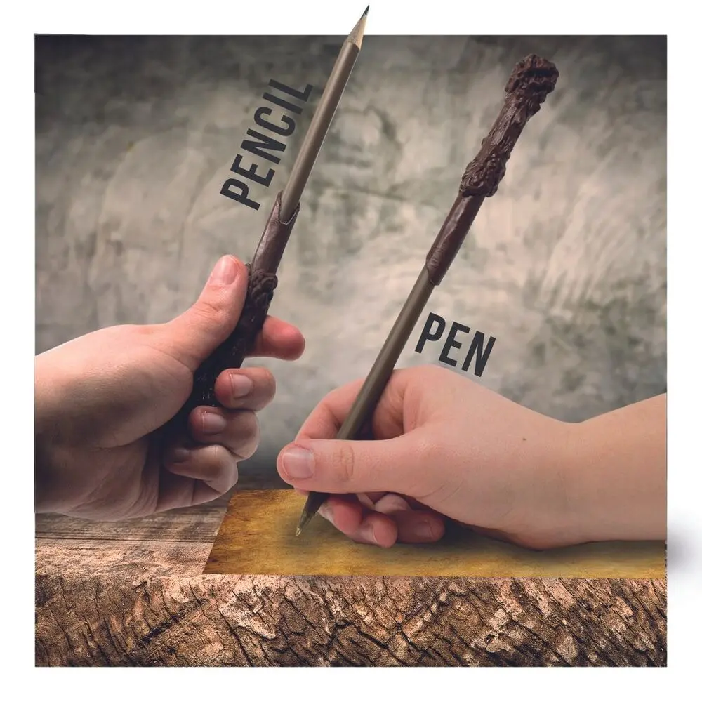 Harry Potter Harry Wand Pen &amp; Pencil Set product photo