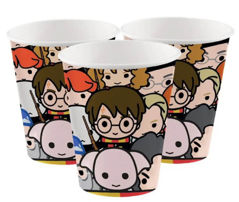 Harry Potter paper cups 8 count 250 ml product photo