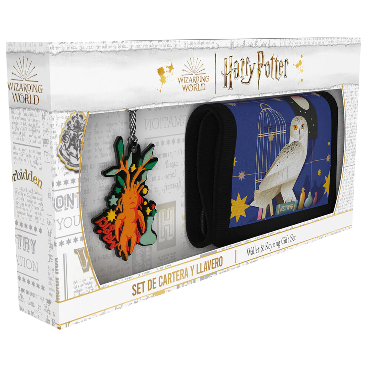Harry Potter pack wallet + keychain product photo