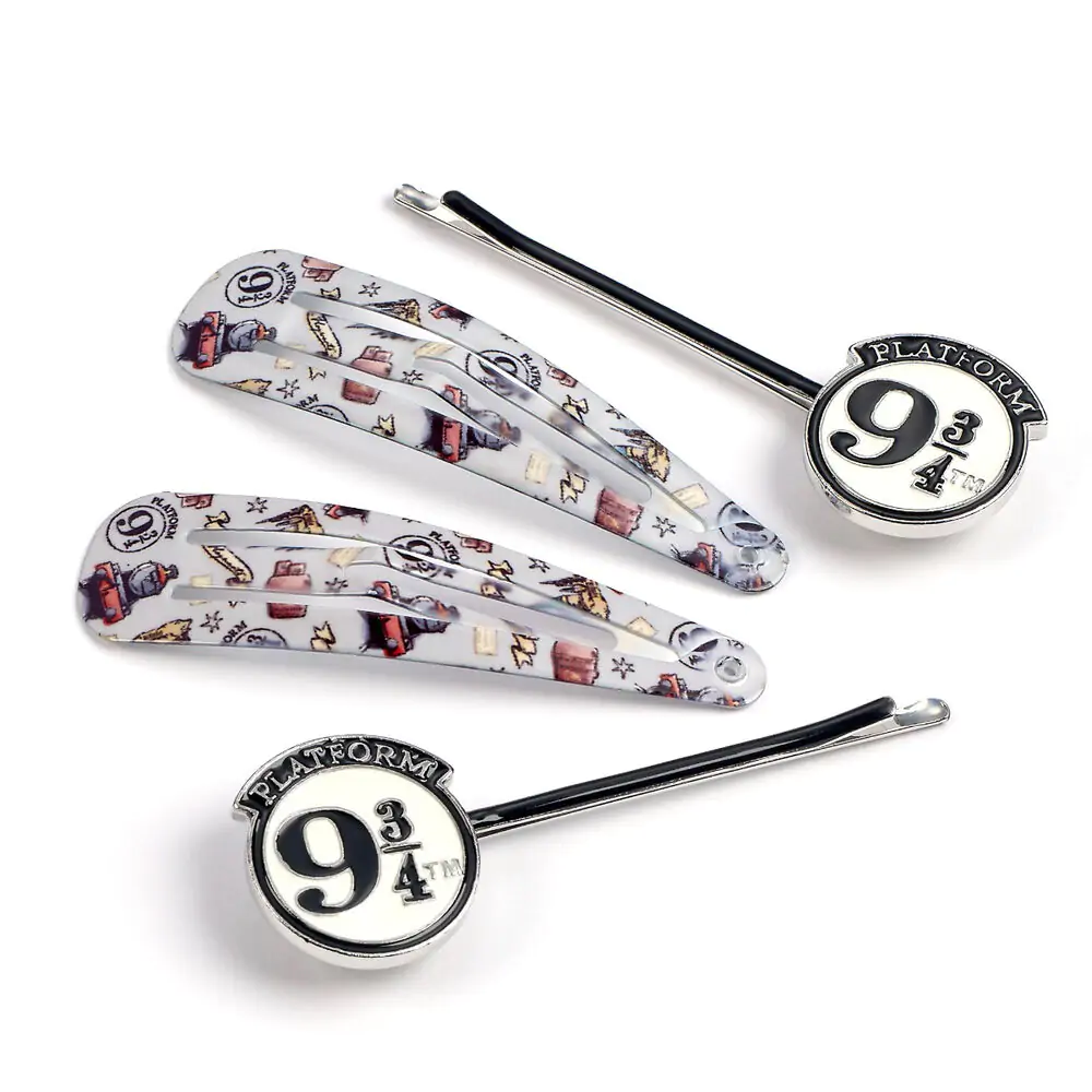 Harry Potter Platform 9 3/4 pack 4 hair clip product photo