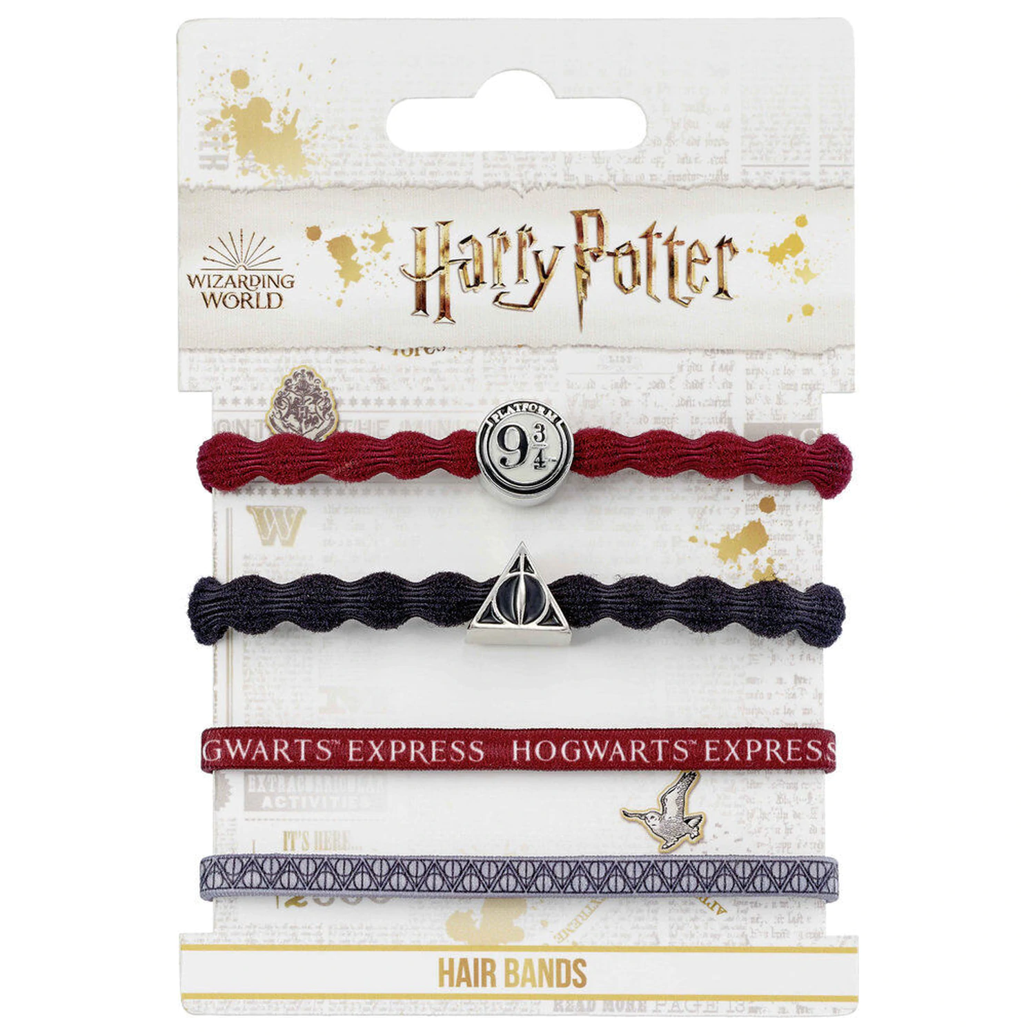 Harry Potter Platform 9 3/4 pack 4 hair band product photo