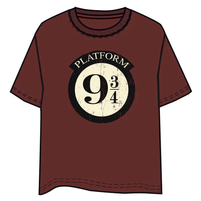 Harry Potter Platform 9 3/4 Adult T-shirt product photo