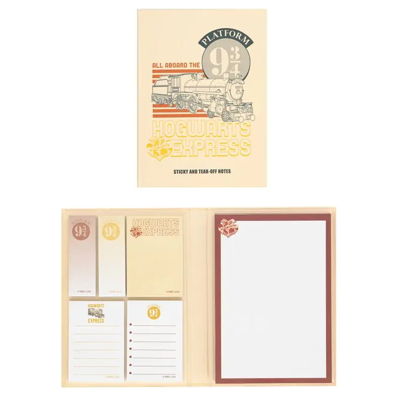 Harry Potter Platform 9 3/4 Sticky notes notebook product photo