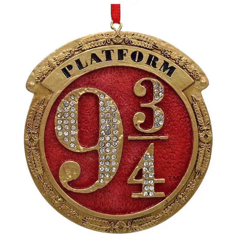 Harry Potter Platform 9 3/4 hanging ornament termékfotó