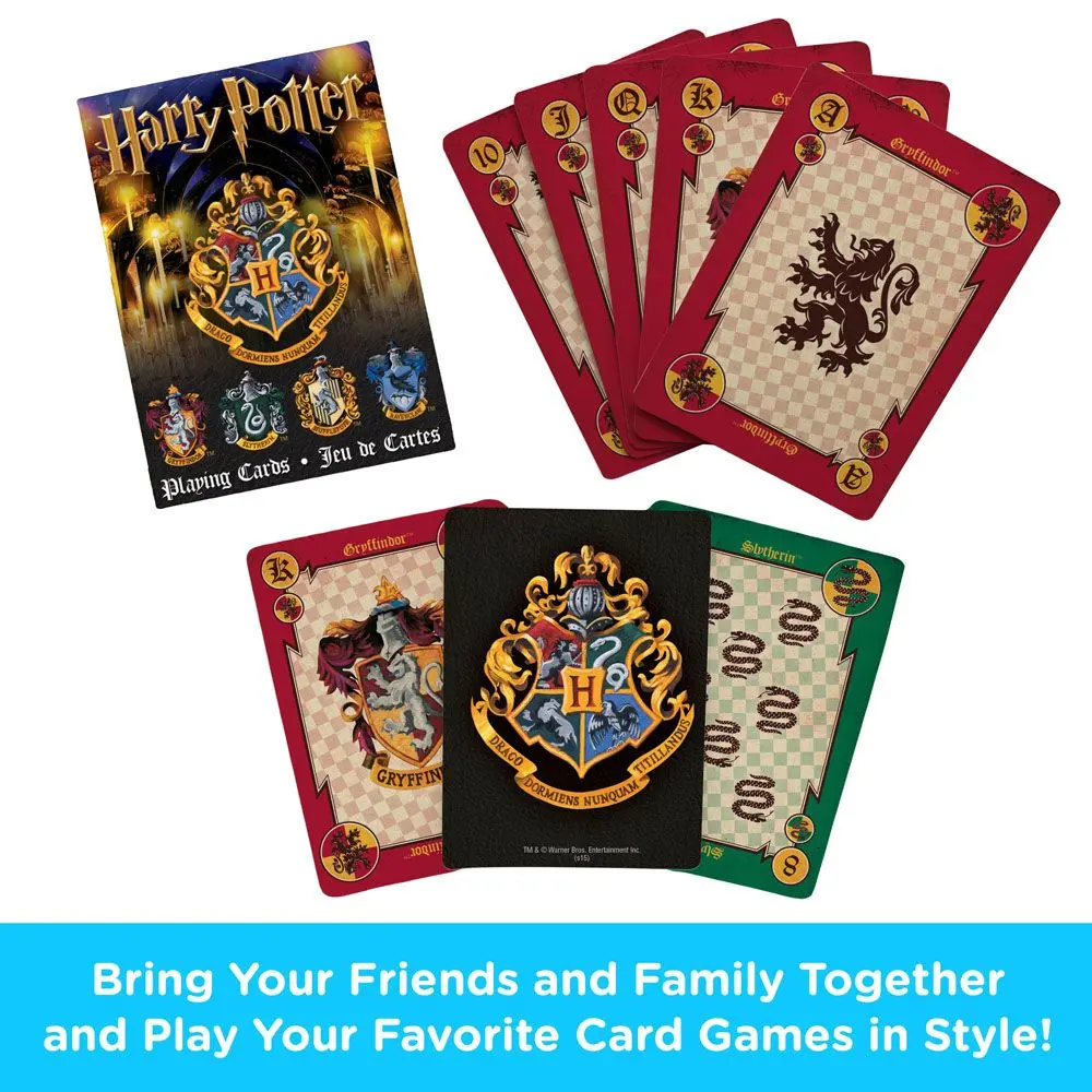 Harry Potter Playing Cards Crests product photo